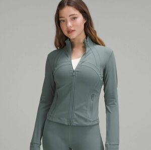 Lululemon Athletica Green Cropped Define Jacket